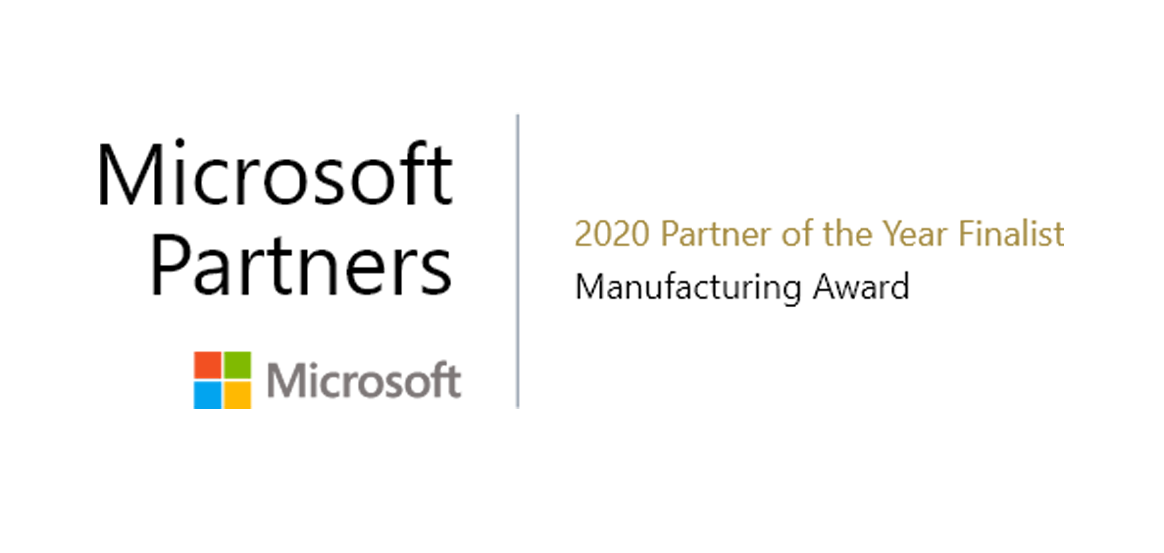 Microsoft Partner of the year finalist 2020